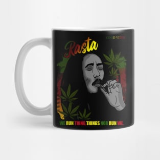 Rasta Man Catching A Vibes, Rasta Mug